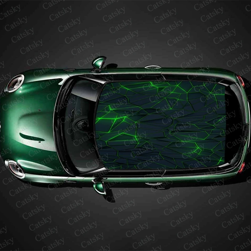 

geometric irregular shapes Car stickers roof sunroof decorative stickers vinyl film modified car truck pain car stickers decals