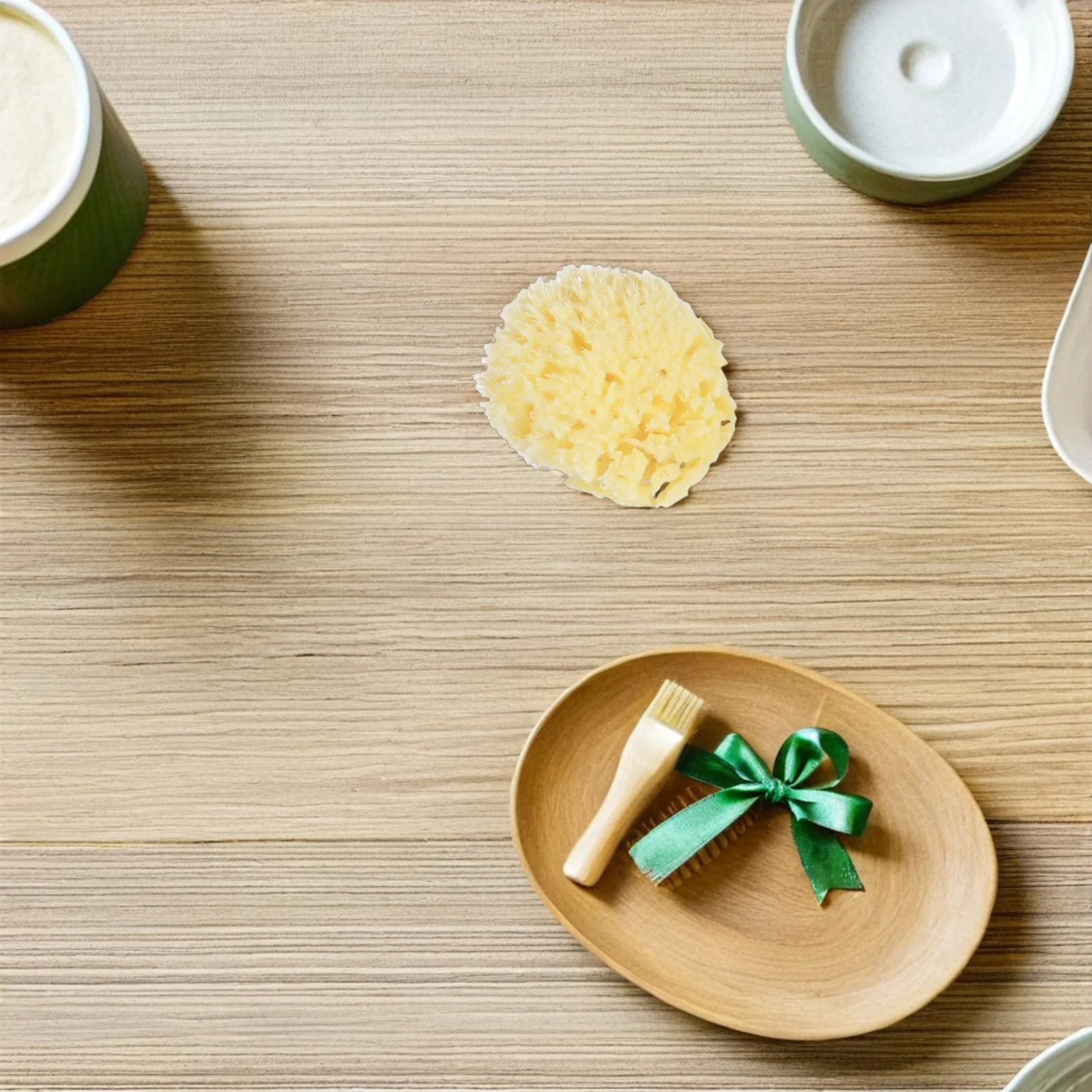 

2pcs Natural Honeycomb Sea Sponge Ultra Soft Chemical-Free Bath Sponge For Adults Shower Supplies Wash Tool