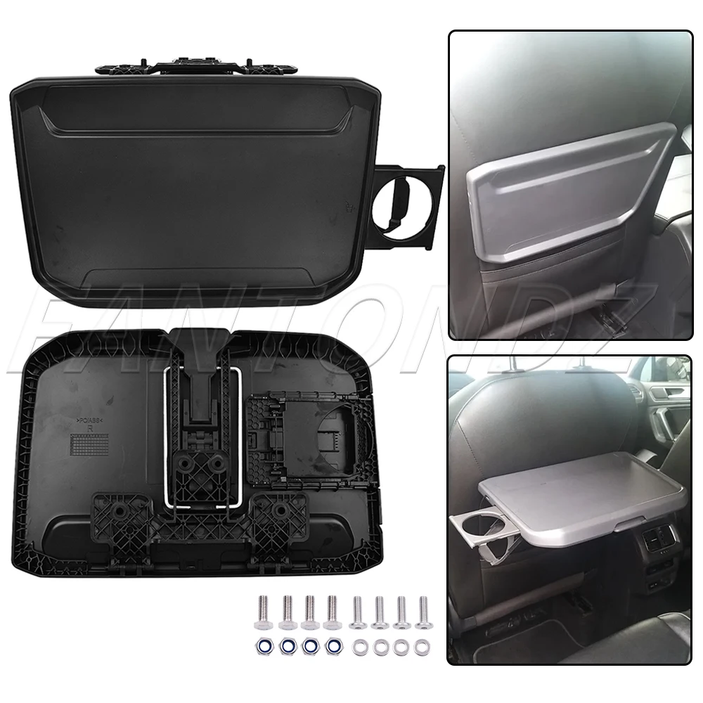 5TD881861 5TD881862 Für VW Tiguan MK2 Touran L Passat B8 2016-2023 Auto-Rücksitz-Klapptisch mit Getränkehalter – Detail 3