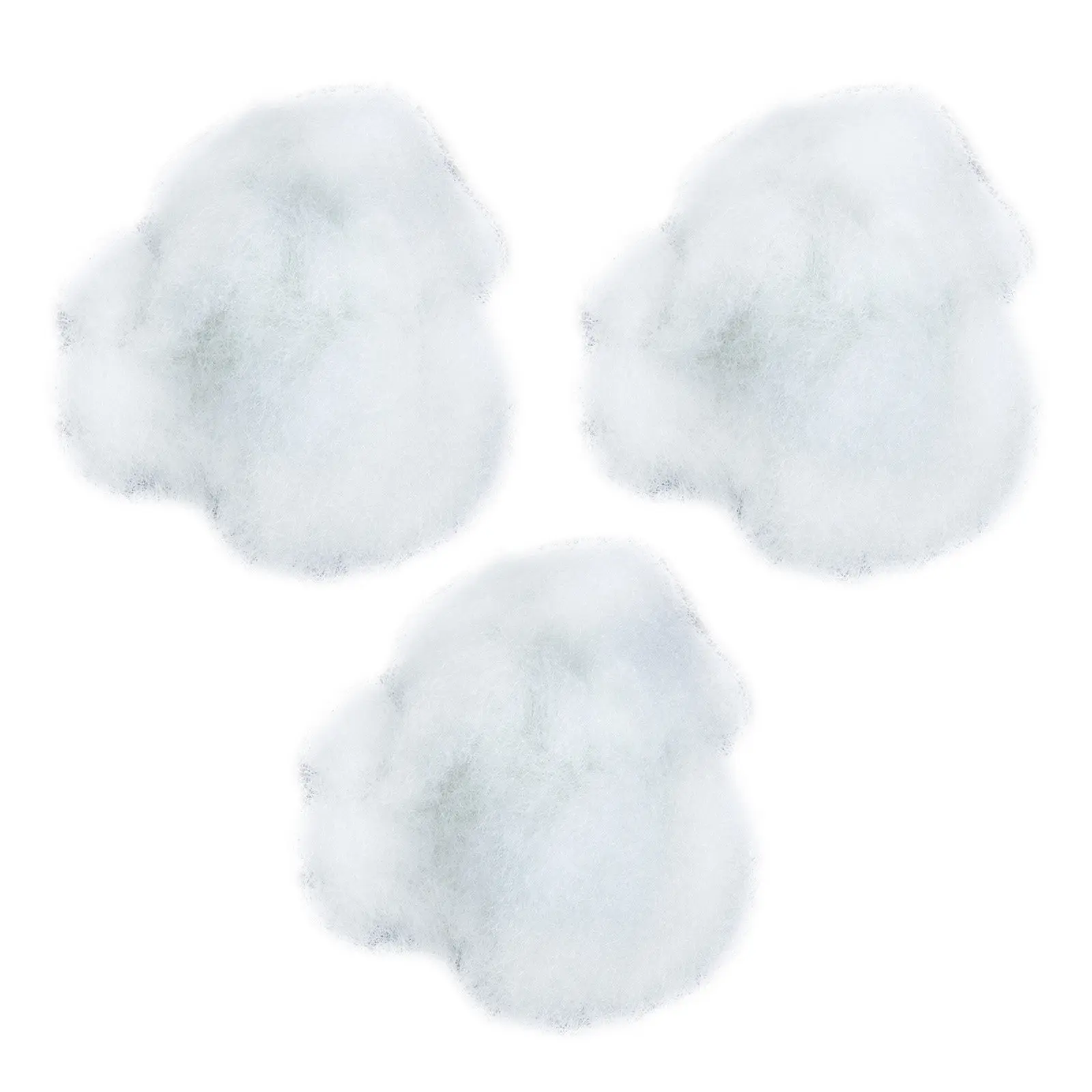 3 Bags High Elastic PP Cotton Stuffing Filling Material for Stuffed Animals Patchwork Pillow DIY Crafts Supplies