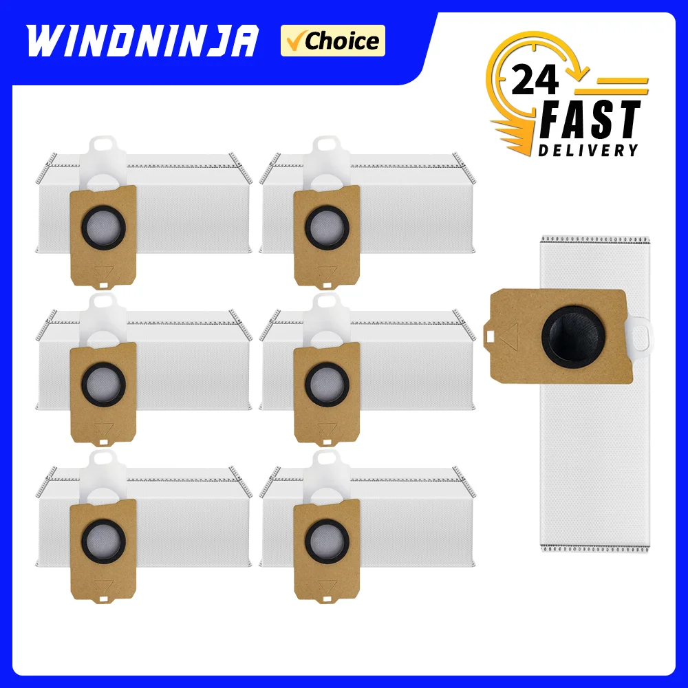 Robot Vacuum Large‑capacity Dust Bags For Narwal Freo Z Ultra J5X Sweeping Robot Vacuum Cleaner Replacement Spare Part