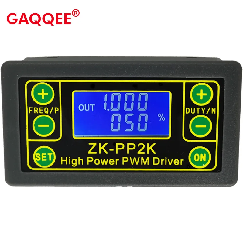 ZK-PP1K Signal Generator Dual Mode PWM Motor Speed Controller Square Wave Regulator 150W Frequency Duty Cycle Adjustable Module