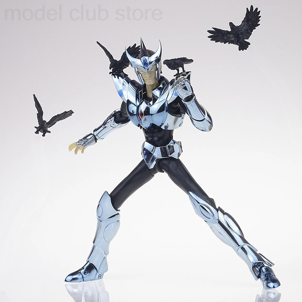 In stock CS Model Saint Seiya Myth Cloth EX Crow Jamian Silver Knights of the Zodiac Anime Metal Armor Action Figure Toys Gift