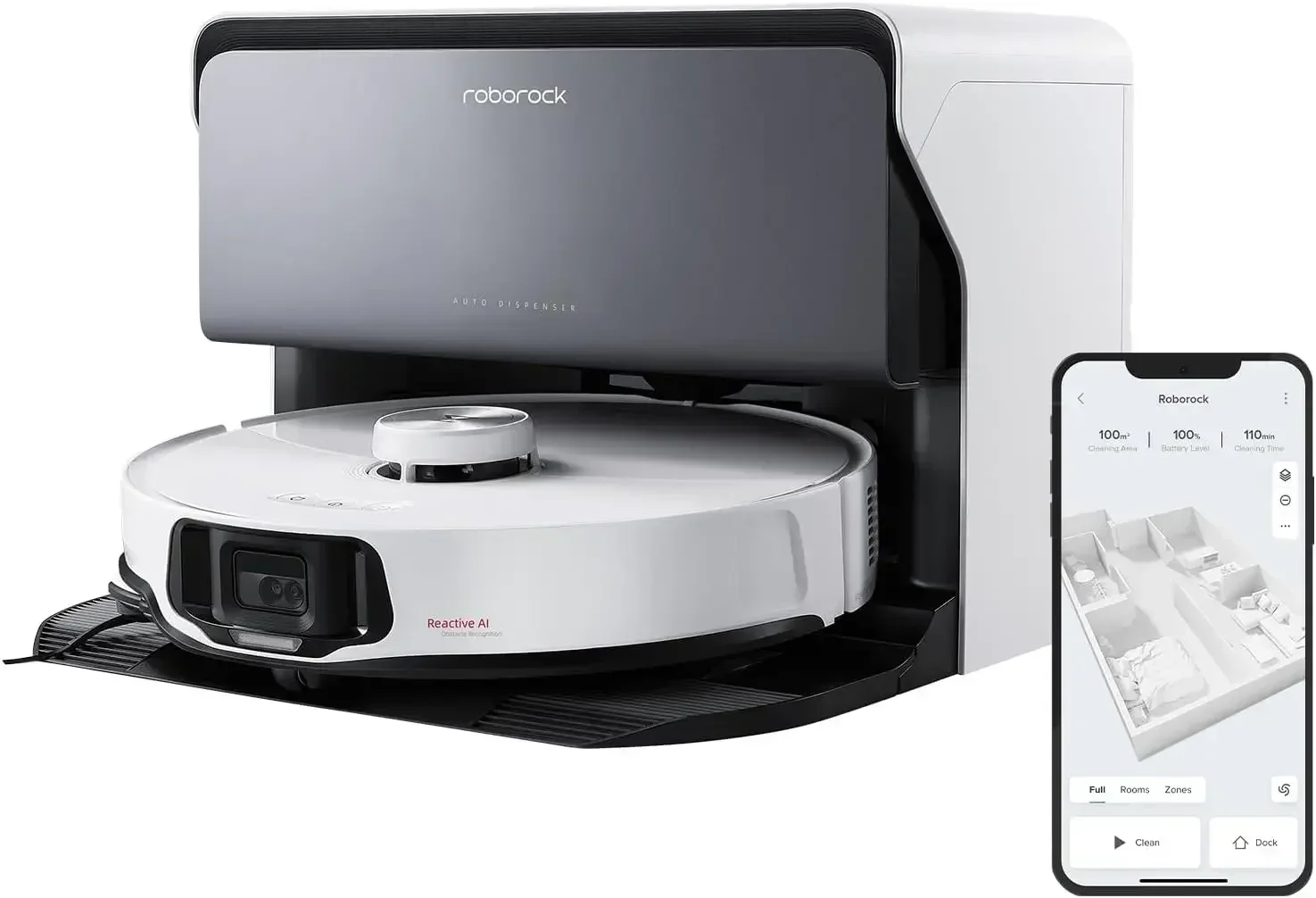 

100% BEST DEAL SALES: NEW Roborock S8 Max Ultra Robot Vacuum and Mop Combo - Auto Mop Drying & Washing