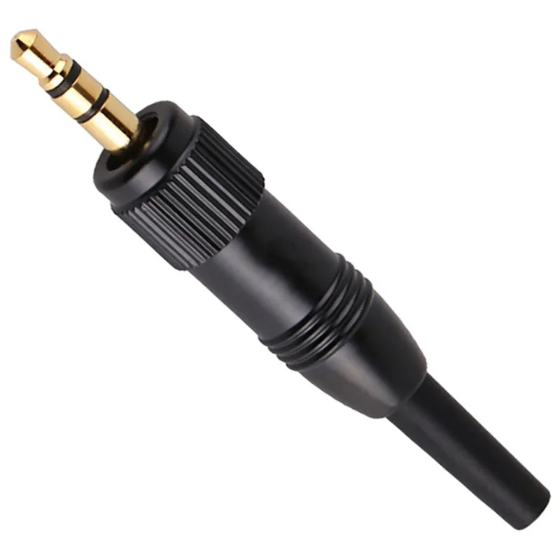 

40 Pcs 3.5Mm Stereo Screw Locking Audio Lock Connector For Sennheiser For Sony Nady Audio2000s Mic Spare Plug Adapter-TCES