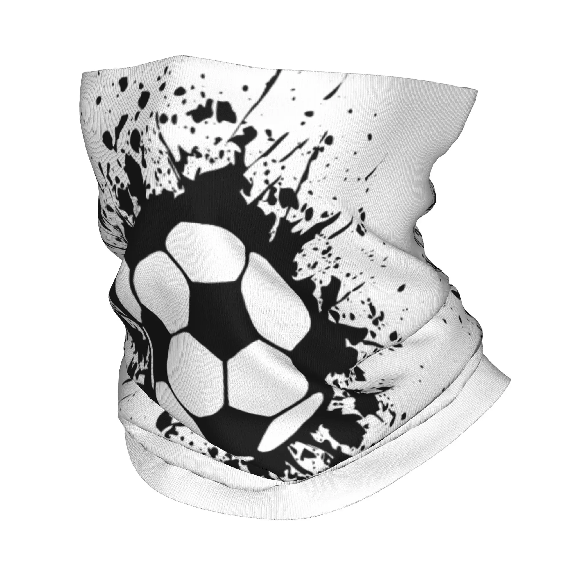 

Custom Soccer Splatz Bandana Neck Gaiter Windproof Face Scarf Cover Men Women Football Pattern Headwear Tube Balaclava