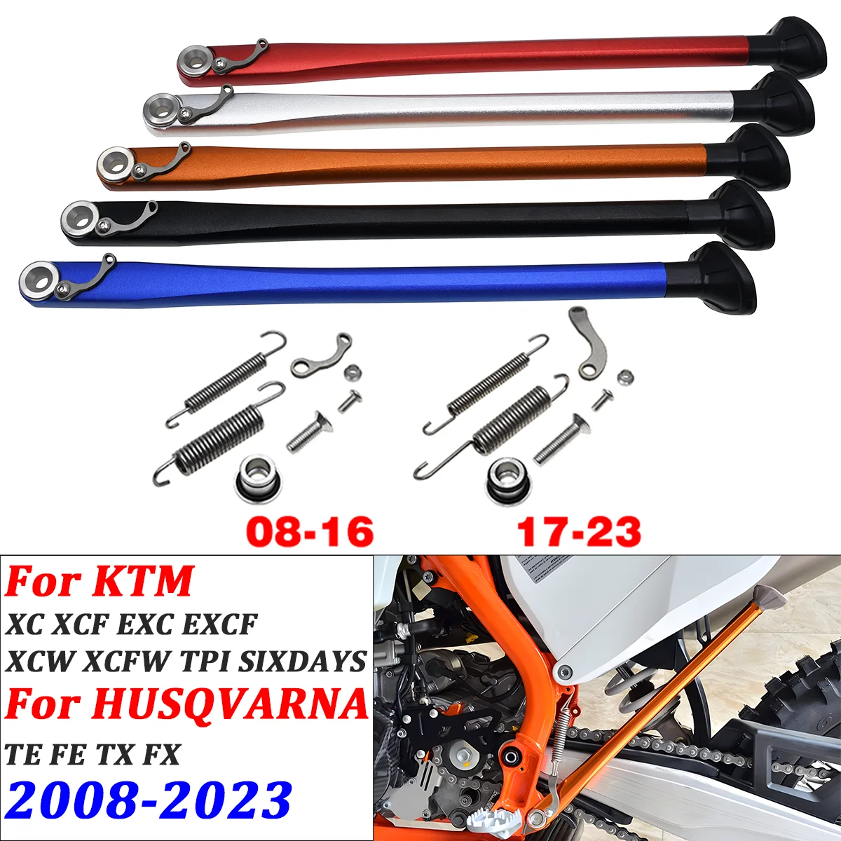 

Parking Side Stand Kickstand For KTM XC XCW XCF XCFW EXC EXC EXCF Six Days 150 250 300 350 450 500 530 For Husqvarna TE FE TX FX