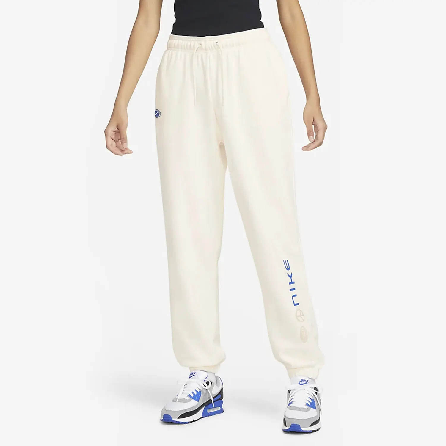 Nike genuine Fall New Women's Fleece-lined Sport Pants FB1822-118