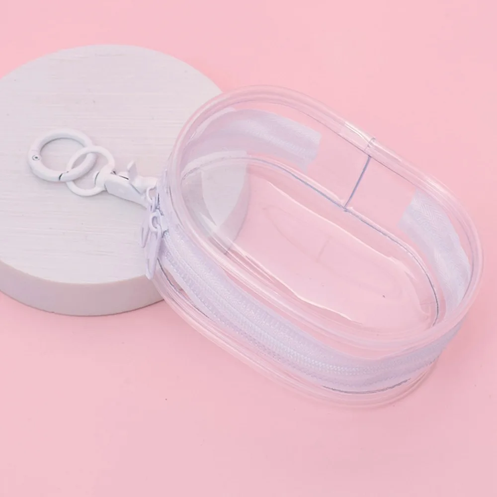 

With Keychain Phone Charger Bag Storage Anti Drop Data Cable Storage Bag Transparent Waterproof Digital Storage Bag Data Cable