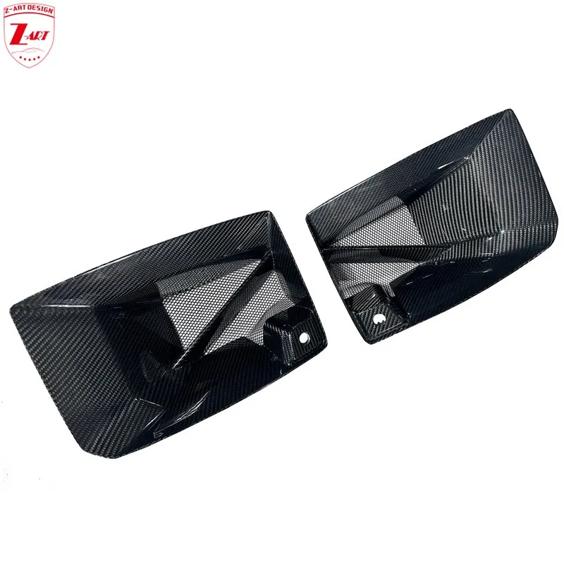 Z-ART M2 G87 Dry Carbon Fiber Front Bumper Duct for BMW G87 Prepreg Carbon Fiber Front Vents for BMW M2 2023 Front Air In Take