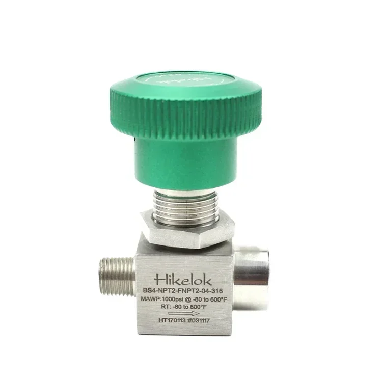 New Hikelok Factory 1000 Psi Welded Body-to-bellows Seal Pneumatic Bellows Sealed Valves for General and High-purity Application