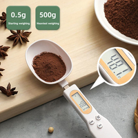 Electronic Kitchen Scale 500g 0.1g LCD Digital Measuring Food Flour Digital Spoon Scale Mini Kitchen Tool for Milk Coffee Scale