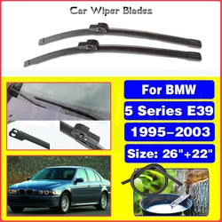 Wiper Front Wiper Blades For BMW 5 Series E39 525i 528i 530i 540i M5 Windshield Windscreen Front Window 26