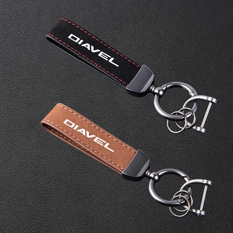 

Высококачественный кожаный замшевый брелок для мотоцикла DUCATI Diavel XDiavel 1260s DX 1260 2020-2024, аксессуары