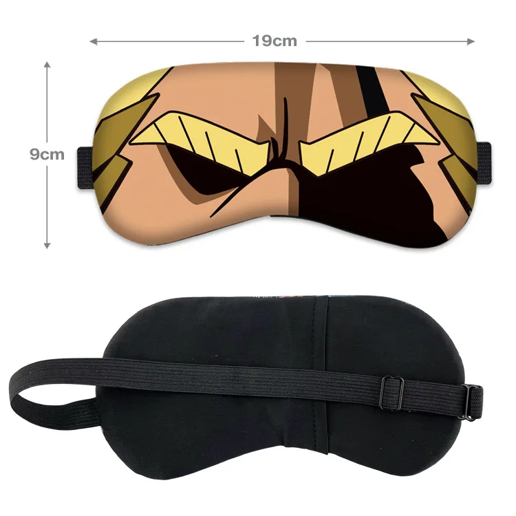 My Hero Academia Eye Mask Todoroki Shoto Blindfold Bakugou Katsuki confortevole ombreggiatura Sleep Eyeshade Kawaii Anime Goods Gift