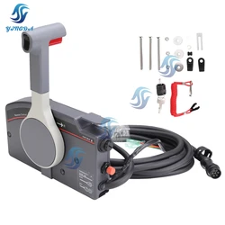 Side Mount Remote Control Box for Yamaha Outboard Engine 703-48203-15 7P;703-48230-14 7P;703-48207-22 10P;703-48272-12 10P