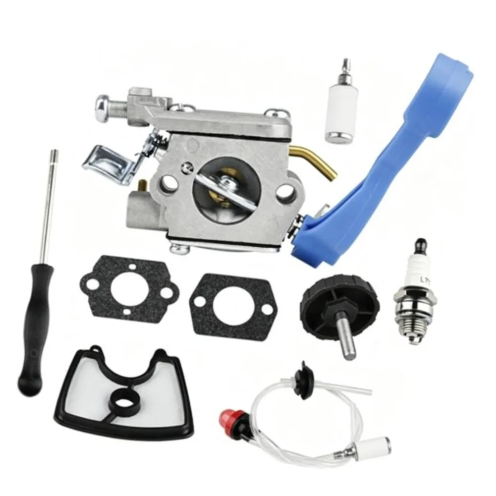 Fuel Mixer Filter Gasket Kit Metal Plastic For 125B 125BX 125BVX Blower Replacement Parts Carburetor Assembly Easy Install