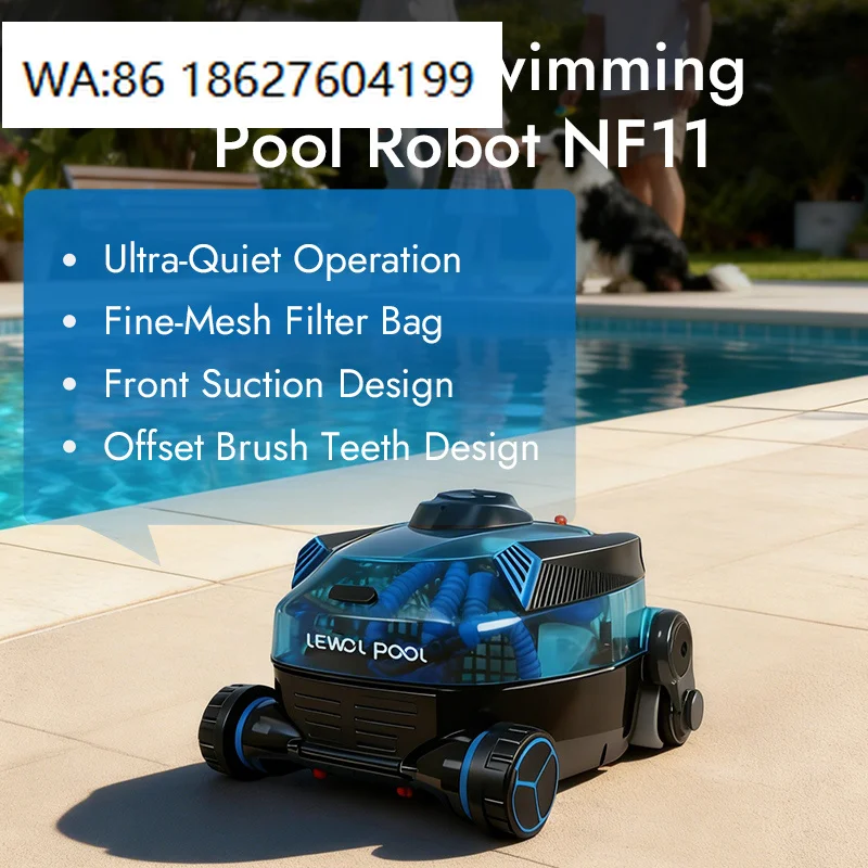 For Pool Vacuum Cleaner Automatic High Quality Compact Cordless Cleaning Robot Pool Vacuum with Eco Friendly Design IPX8 Waterpr