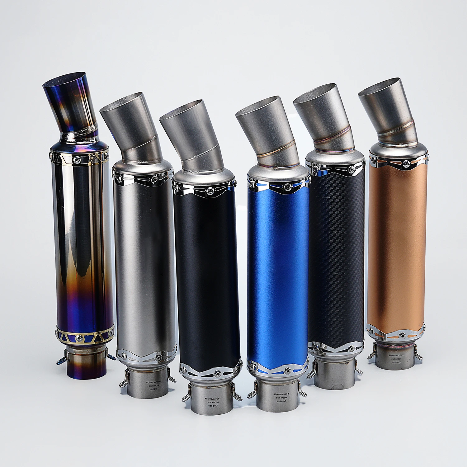 

Универсальная выхлопная труба из нержавеющей стали GP 51 мм для различных моделей мотоциклов с разным объемом двигателя