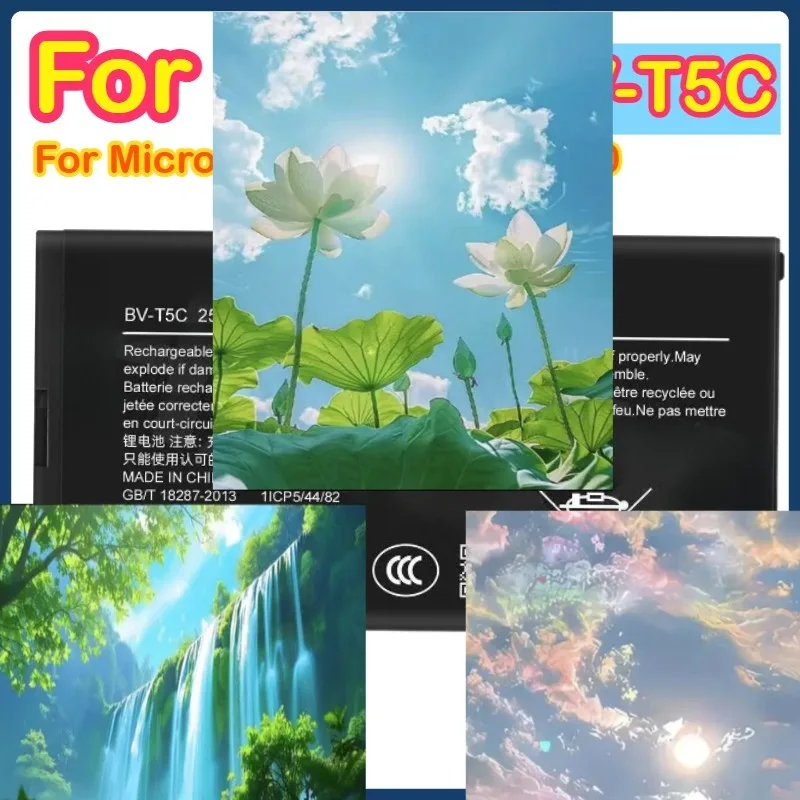 

BV-T5C 2500mAh 3.8V Battery For Microsoft Nokia Lumia Suitable for Nokia Lumia 640 phone battery BV-T5C