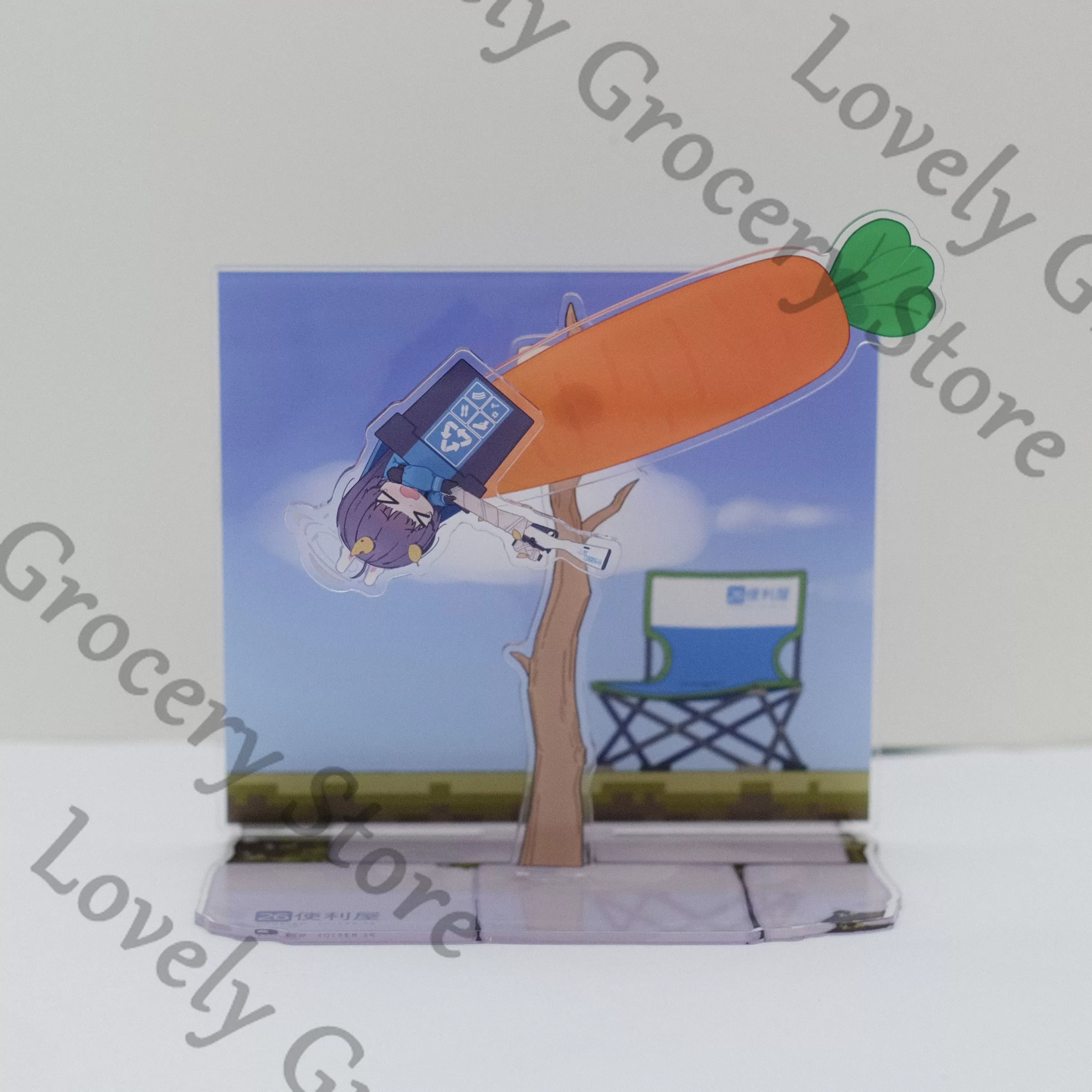 

15см Аниме Синий Архив Касумазава Мию ‌ Акриловая вращающаяся подставка для косплея, фигурка Ambitus, стоячий знак, мультяшная индикационная доска, подарок