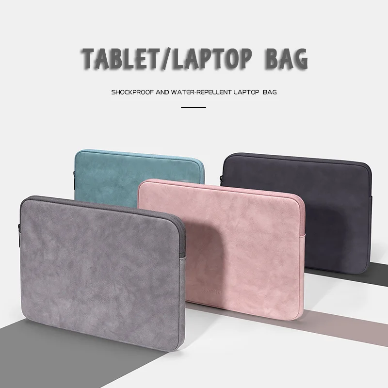 Laptop Bag 13.3 15.6 14 inch Waterproof Notebook Bag Sleeve For Macbook Case M1 Air Pro 13 15 Huawei Shoulder Handbag Briefcase