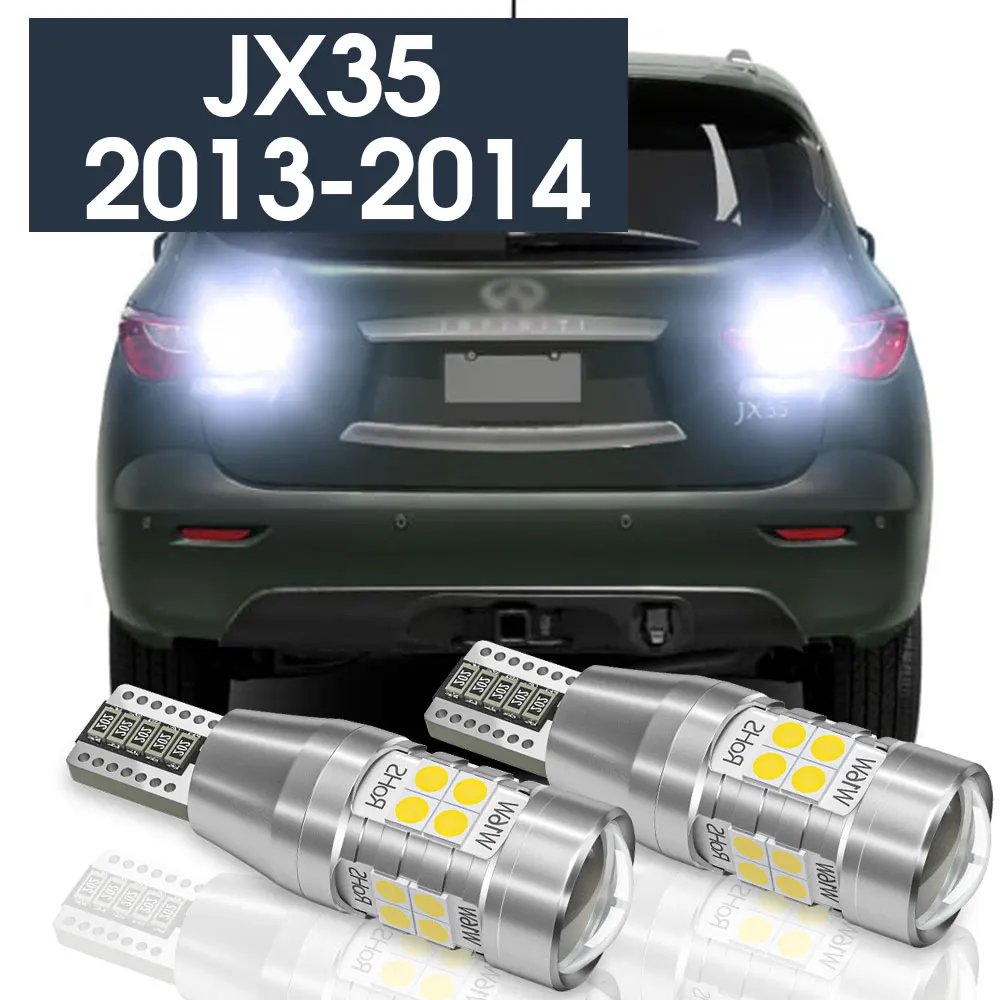 

2pcs LED Backup Light Reverse Lamp Canbus Accessories For Infiniti JX35 2013 2014