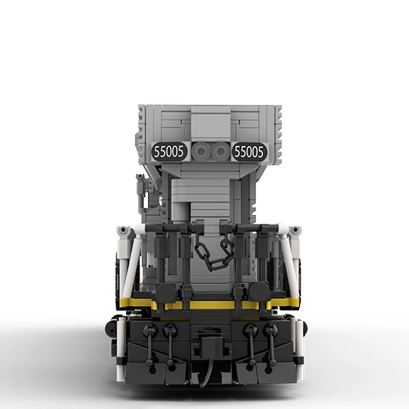 MOC Bouwstenen Rail SD70ACS Auto Trein Puzzel DIY Model Gemonteerd Bricks Educatief Speelgoed Kinderen Kerstcadeau 2076PCS