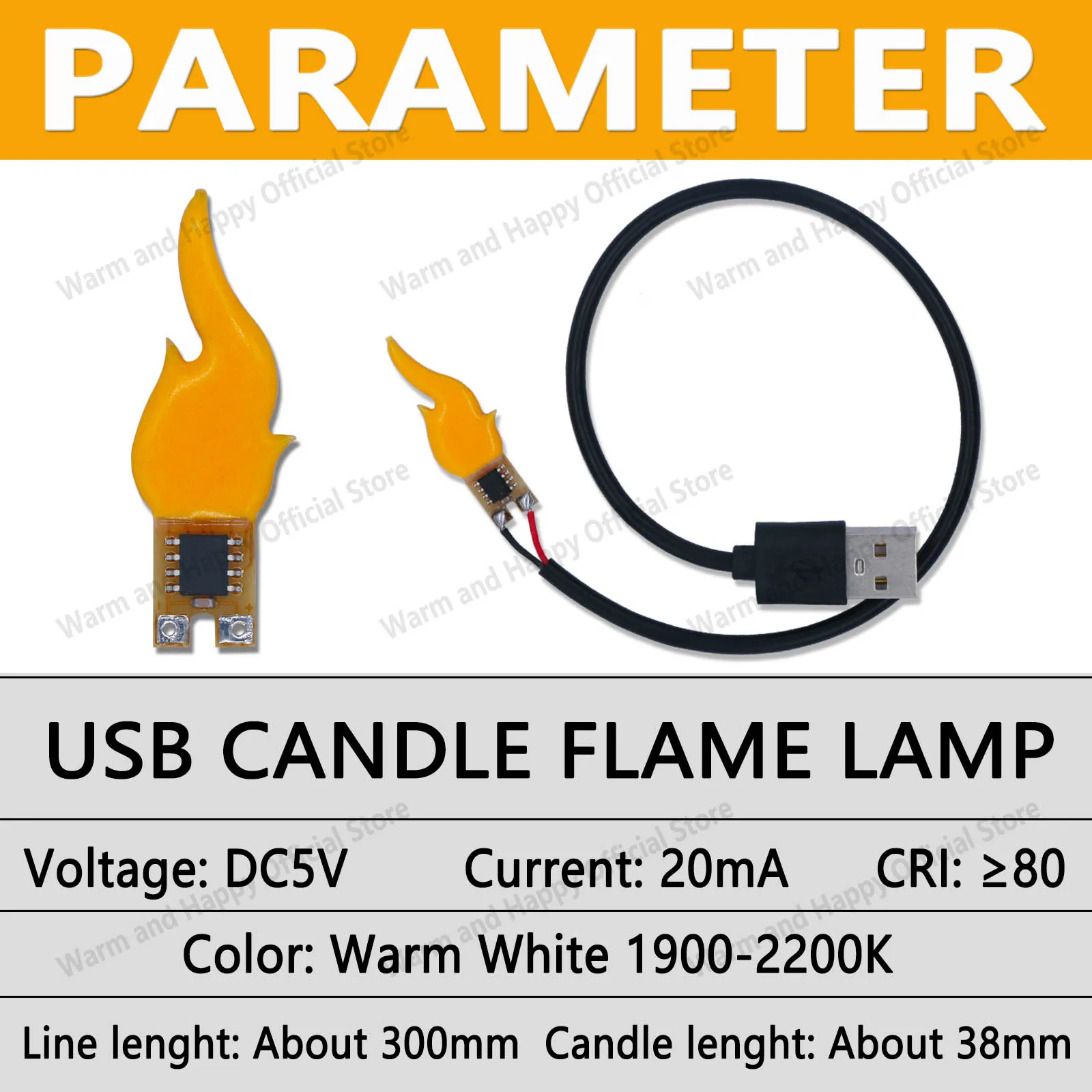 LED 5V USB Candle Light Creative Wedding Atmosphere Birthday LED Light DIY Candle Venue Decoration Light Accessories