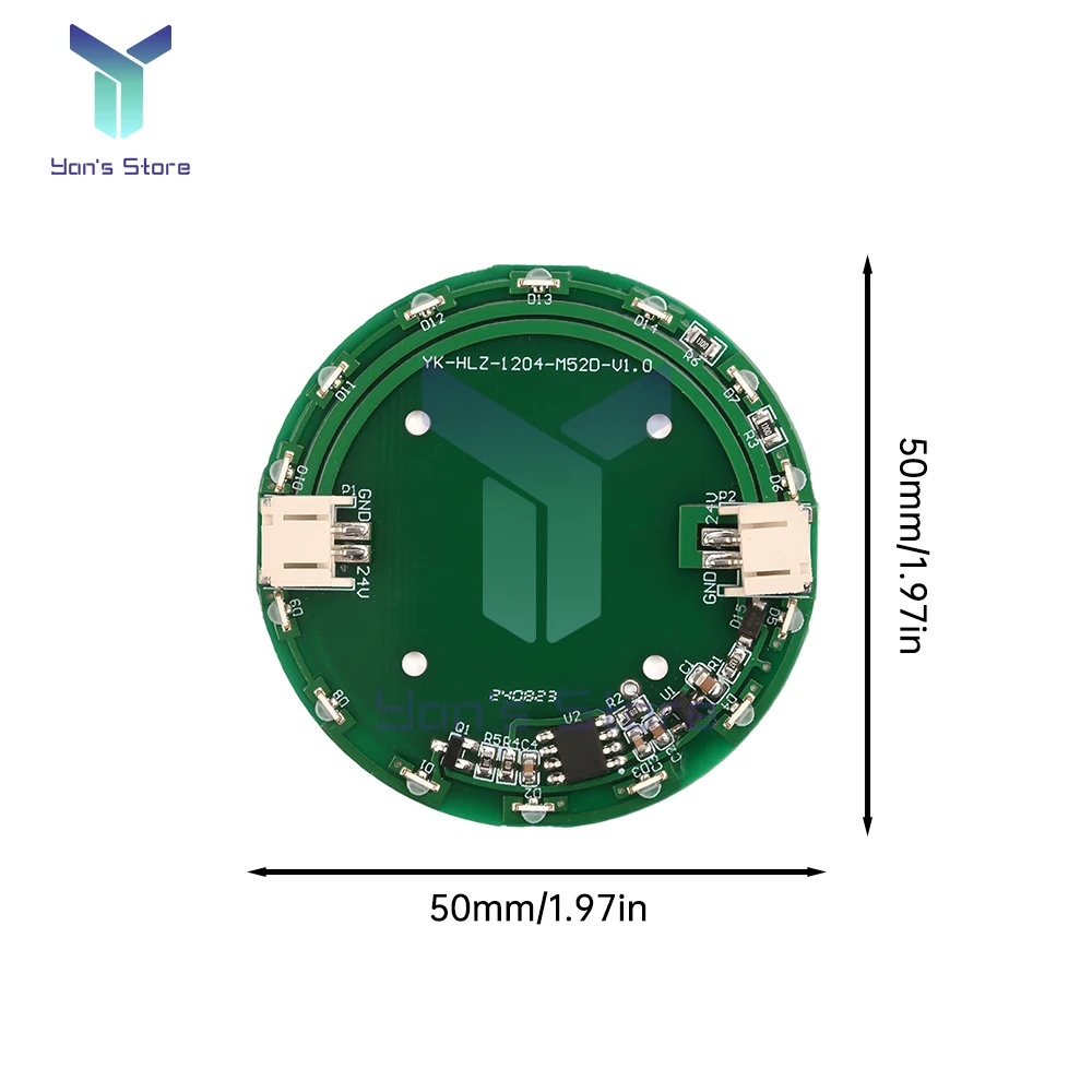 

DC 24V Smart DIY Smart River Touch Table Sensor LED Light Cellular Coil Light Strip Touch Sensor Circuit Module With Cable