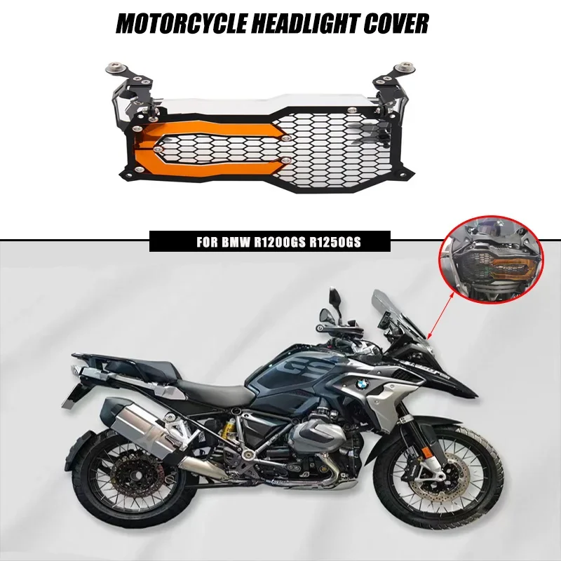 For BMW R 1250GS LC ADV R 1200 GS adventure GSA 2013-2022 2023 Motorcycle Headlight Protector Lens Cover