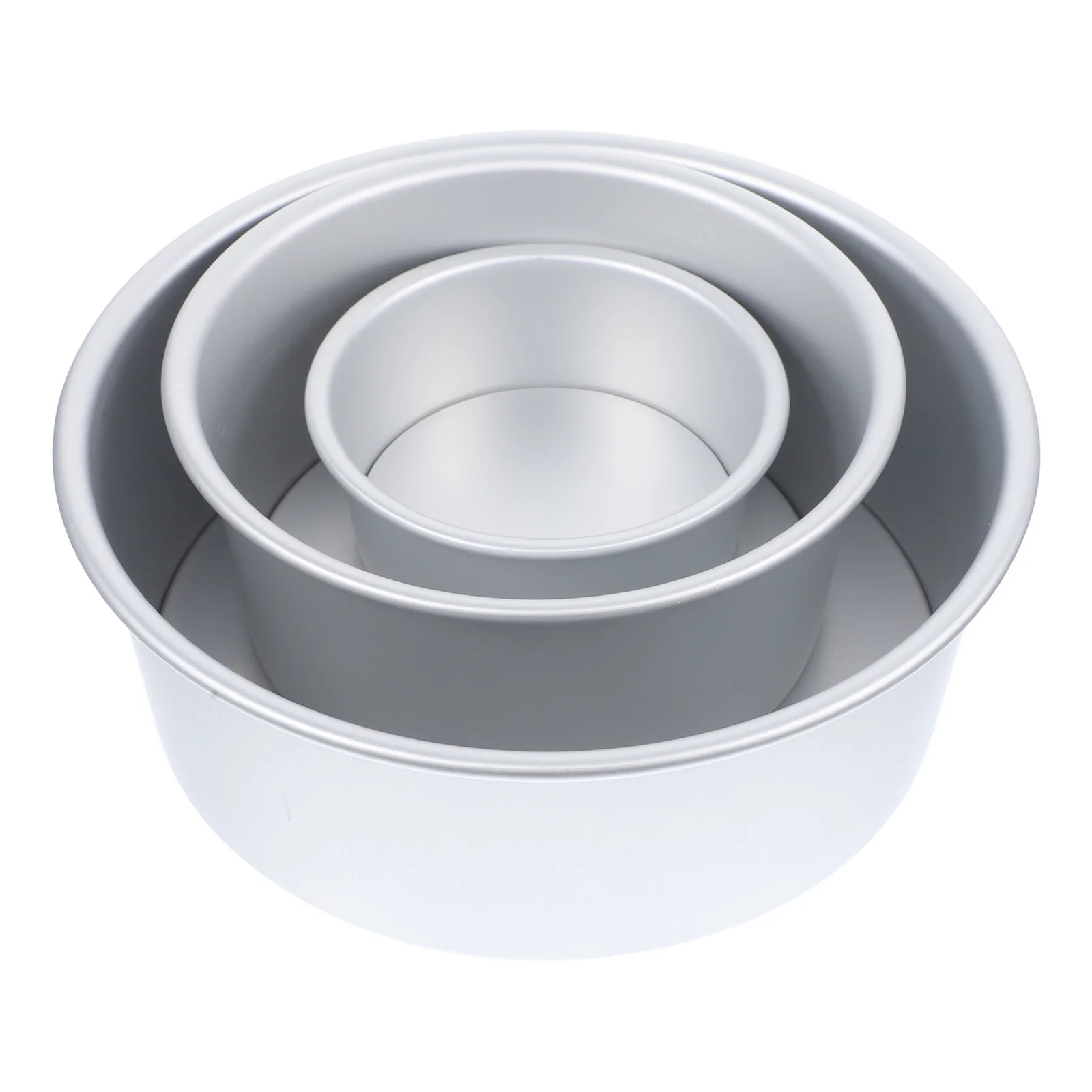 

3pcs 4 6 8 Inch Round Detachable Bottom Cake Molds Non Stick Baking Pans Kitchen Tools Practical Roasting Tray Deep Cake Pan