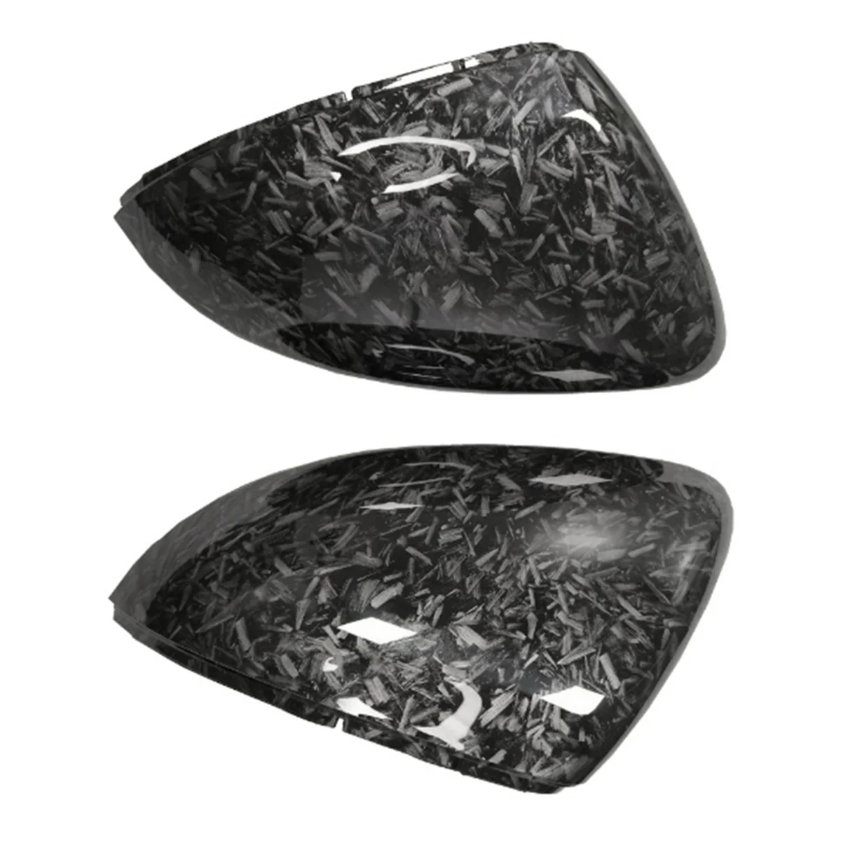 Penutup Cermin Sayap Samping Mobil Cangkang Kaca Spion untuk VW Golf 7 MK7JAS