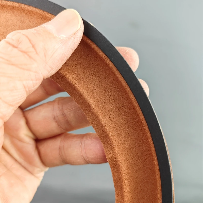 1 peça 8 Polegada borda surround de couro real para reparos de alto-falante mais baixo suspensão surround chifre acessórios laterais 190mm