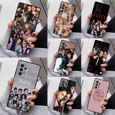 Elite TV Series Phone Case For Samsung Galaxy S23 S21 S20 FE S24 S22 Ultra Note20 S10 S9 S8 Plus A40 A52 A12 A13 A53