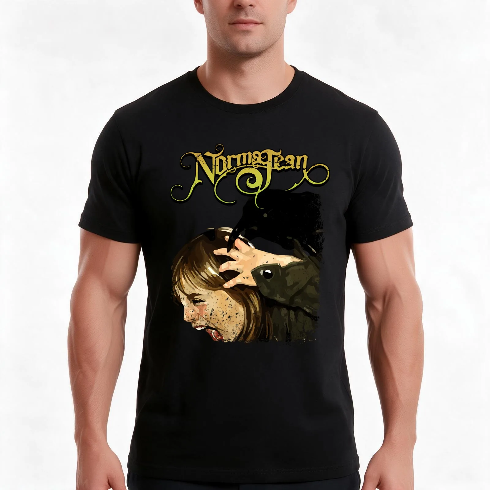 Norma Jean Album Cover T-Shirt Summer Casual Cotton Tee Oversized Streetwear Tops Vintage Graphic Print Unisex Men Women