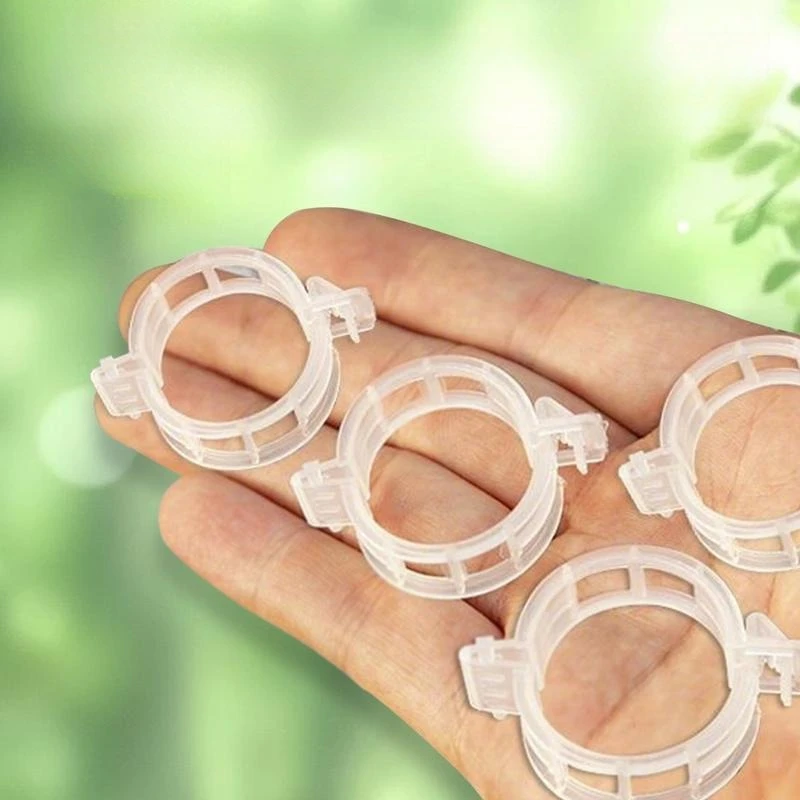 

Plant Support Clip Vegetable Vine Fixed Clip White Gardening Clip Tomato Grape Climbing Vine Growth Clip Climbing