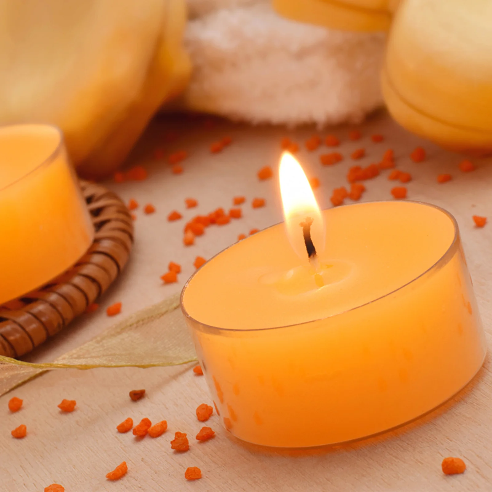 

20Pcs DIY Mold Plastic Container Flame-Retardant Box for Home Bedroom Office Use Wax Melt Mold DIY Tool