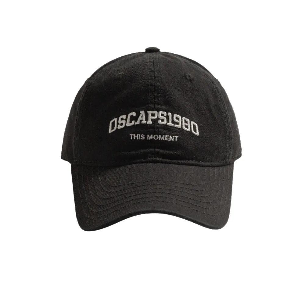 

Adjustable Sunscreen Baseball Cap Korean Style Hip-hop Letter Embroidered Cap Sunshade Cotton Cotton Peaked Hat Streetwear