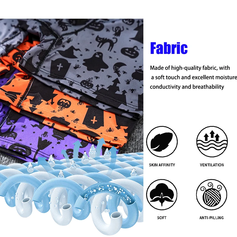 3 قطع من شورتات الملاكم للهالوين للرجال، ملابس داخلية مضحكة ومبتكرة، هدايا للحفلات، ناعمة ومسامية، ملابس يومية مريحة