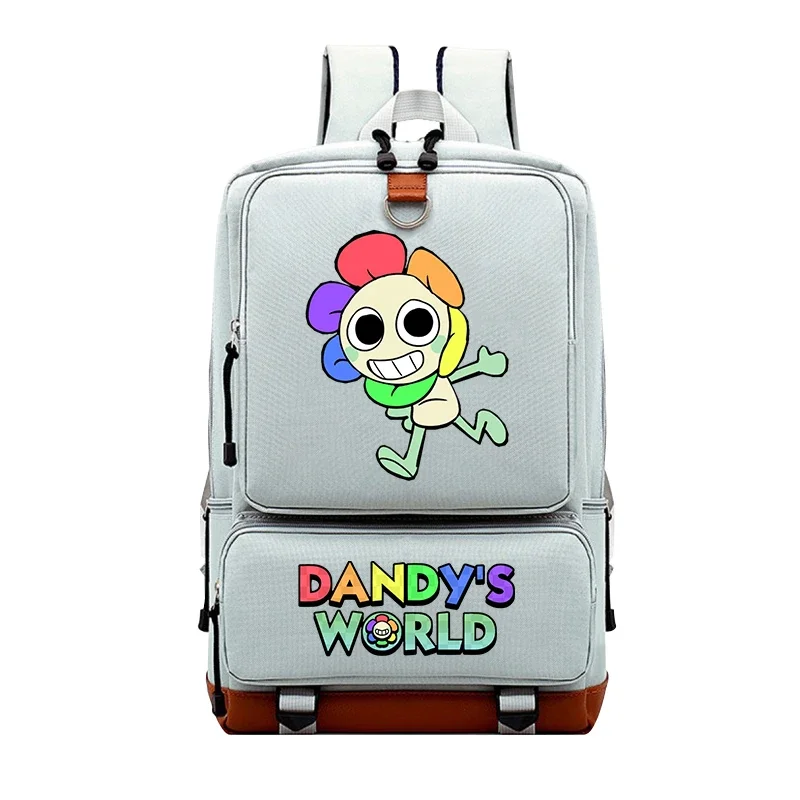 

Школьный рюкзак Dandys World, детские школьные сумки для мальчиков и девочек, сумка для книг с подсолнухом, студенческий рюкзак большой емкости, сумки для ноутбука