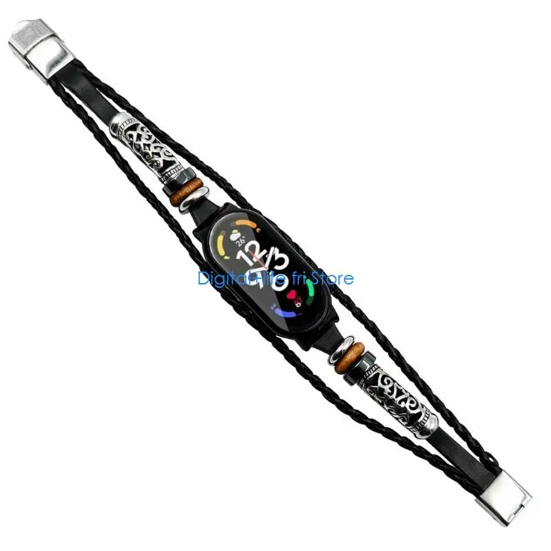 

E06D Soft Adjustable Strap for Mi-Band 7/7 Smartwatch Bracelet Wristband BeltLoop