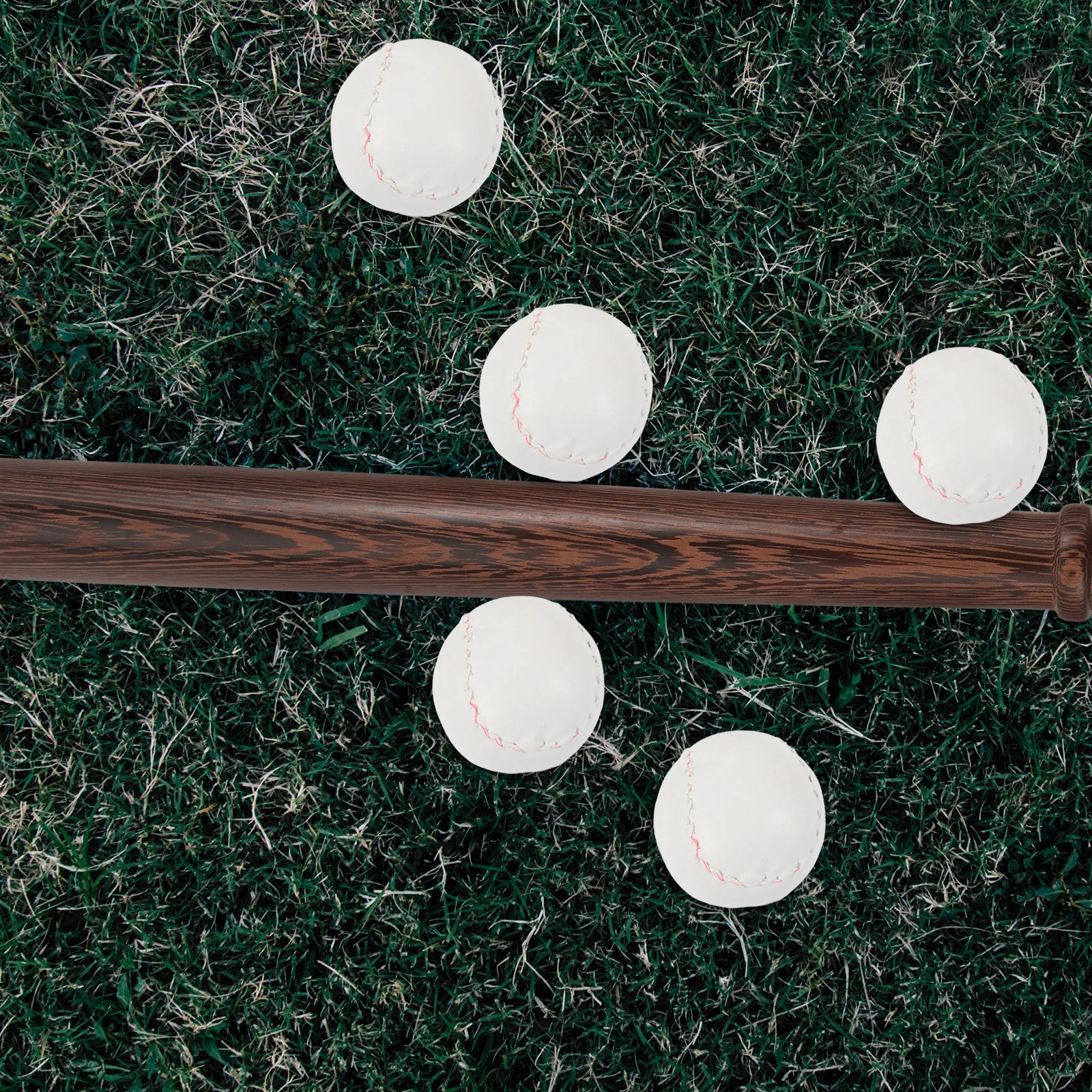 

5Pcs DIY Baseball Training Balls Small Safe PU Eva Lightweight Practice Baseballs for Kids Outdoor Hitting Training