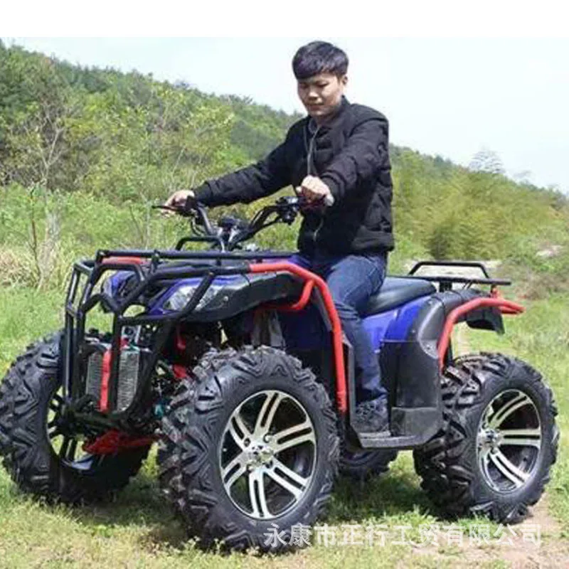 14 Inch ！Big Bull Beach Bike 4 Wheel Off-Road Zongshen 150Petrol 2WD Adult atv Mountain Motorcycle