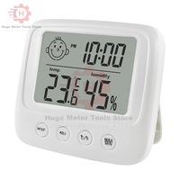 LCD Digital Temperature Baby Room Humidity Meter Backlight Home Indoor Electronic Hygrometer Thermometer Weather Station