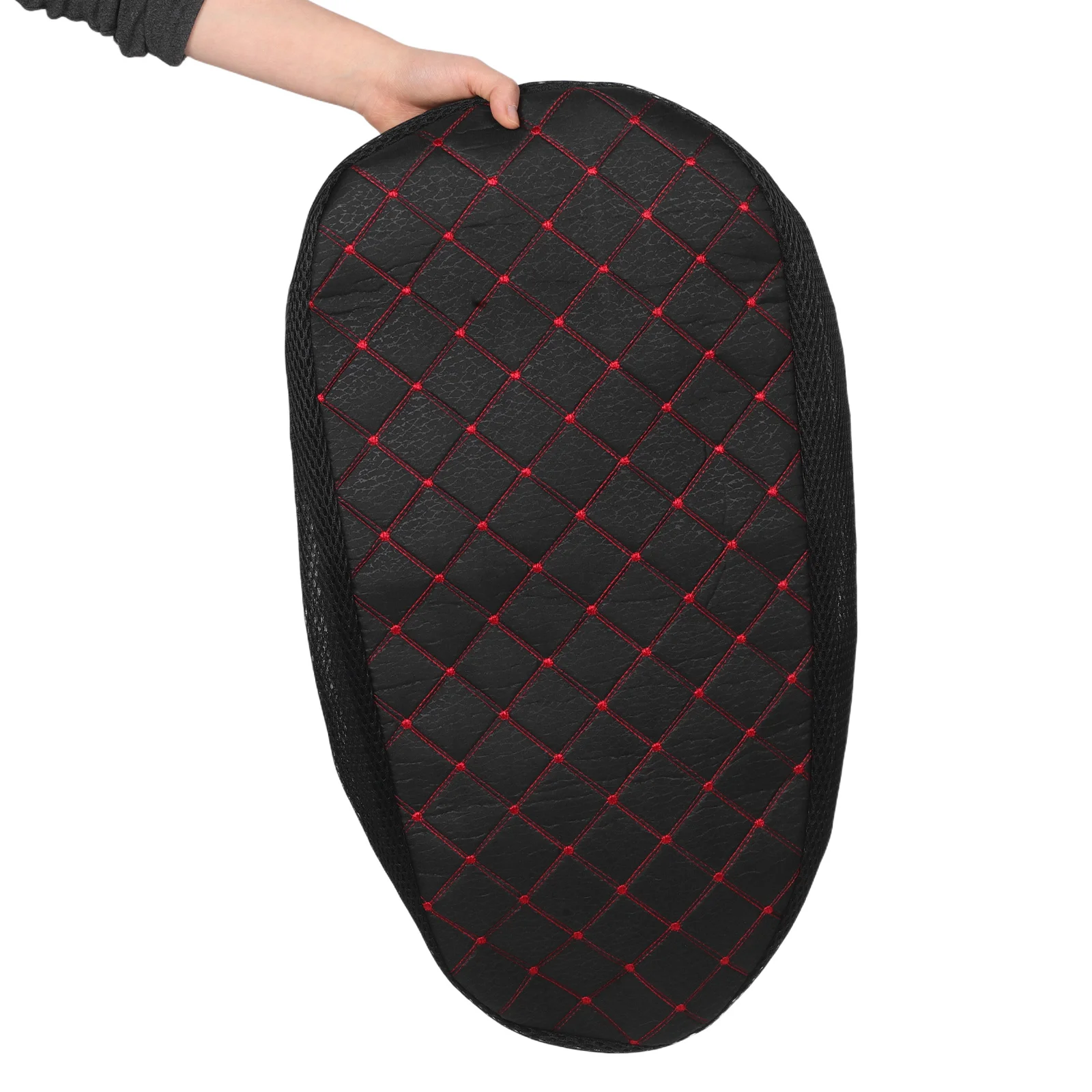 

s Motorcycle Seat Cover Thickened Faux Sunproof Waterproof Scooter Moped Seat Protector Padded Elastic