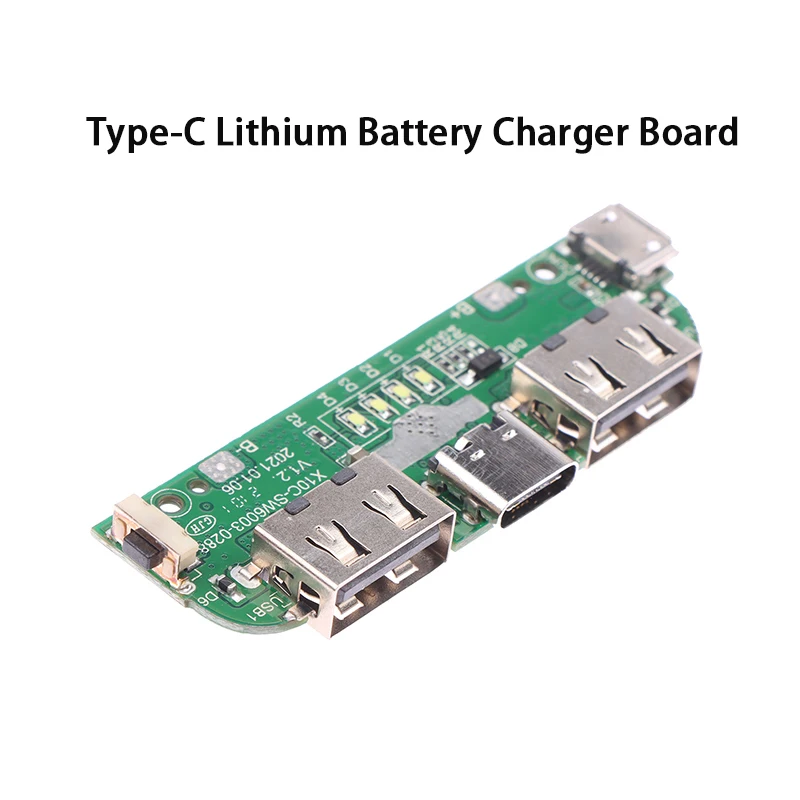 High Quality Type-C Dual USB Battery Charger Board SW6003 Circuit Board Mobile Power Bank DIY Accessories For Phone