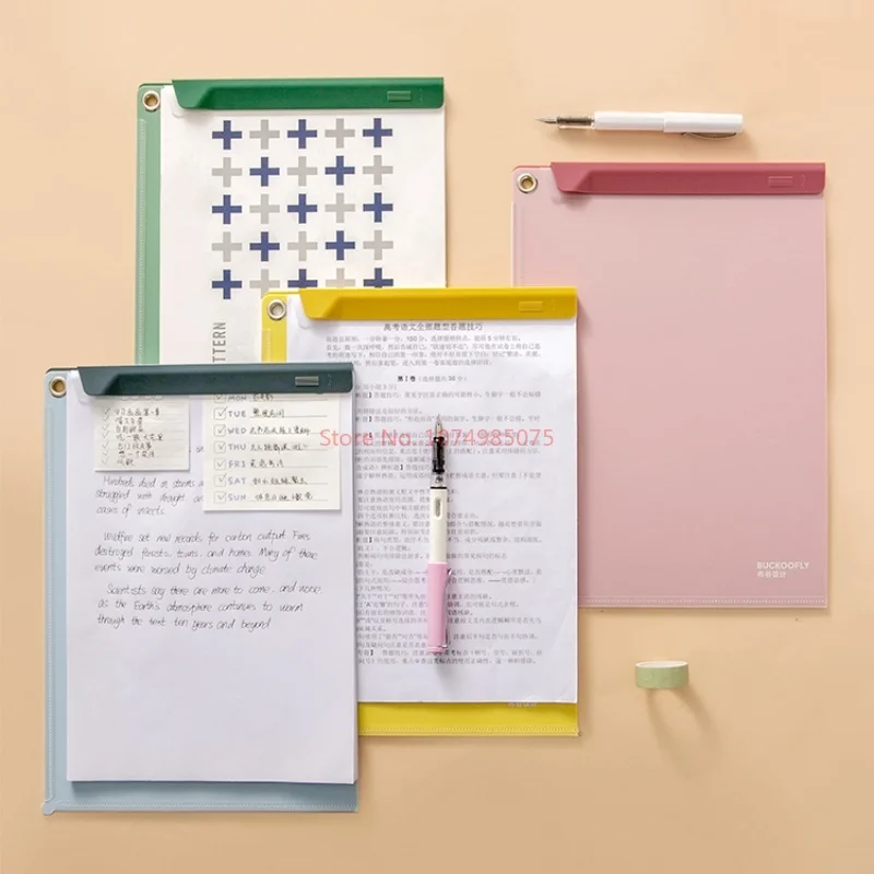 A4 Bestand Map Multifunctionele Bord Klem Schrijfblok Bestand Map Student Test Papier Opslag En Sorteren Spalk
