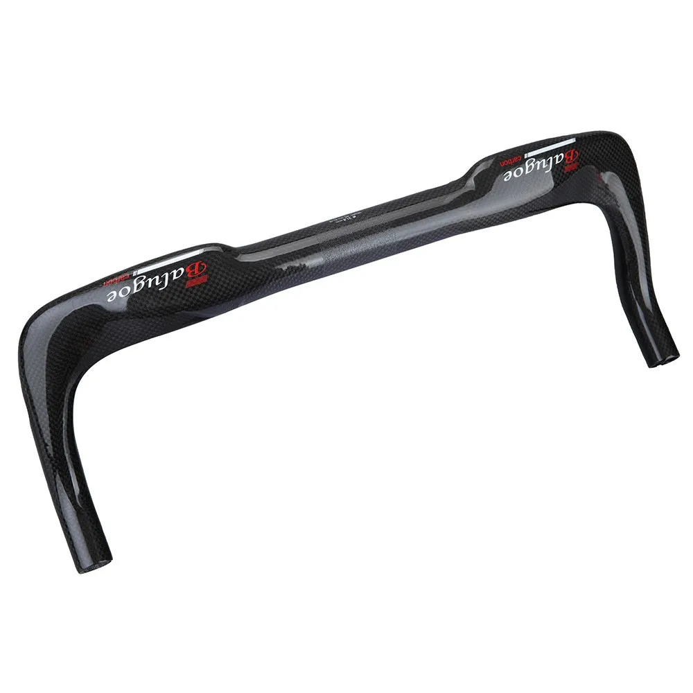 

BALUGOE Bicycle TT Bar Rest Triathlon Handlebar Carbon Bike Bullhorn 3k Glossy Road Fixed Gear Bicycle TT Handlebars 3K Glossy