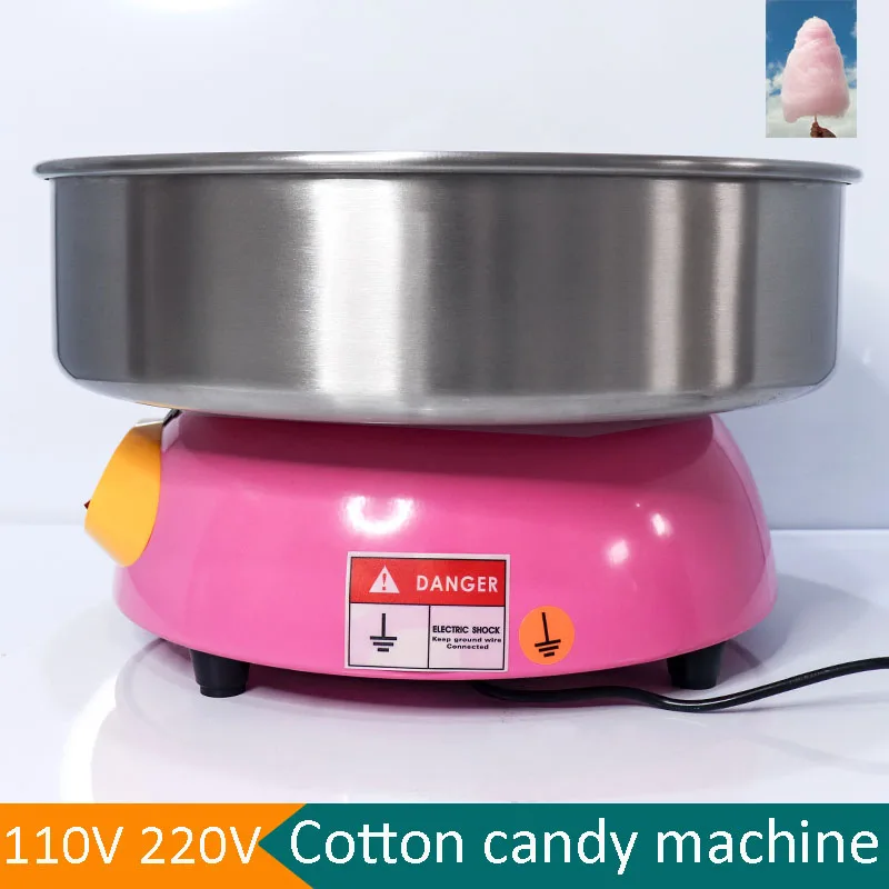 Commercial Fully Automatic Wire-Drawing Electric 1080w Fancy Cotton Candy Maker For Birthday Party Hot Sale Snack Equipment